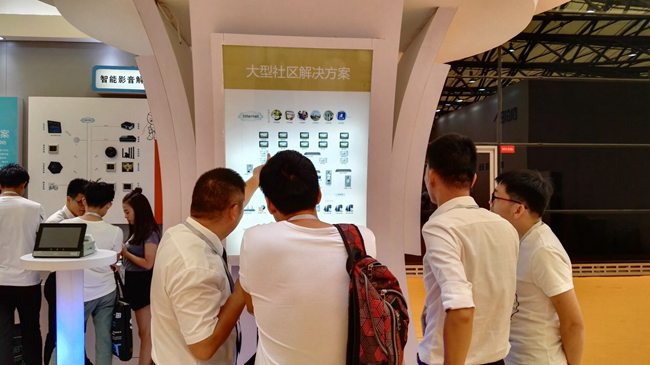 上海智能家居展參觀客戶 上海智能家居展參觀客戶